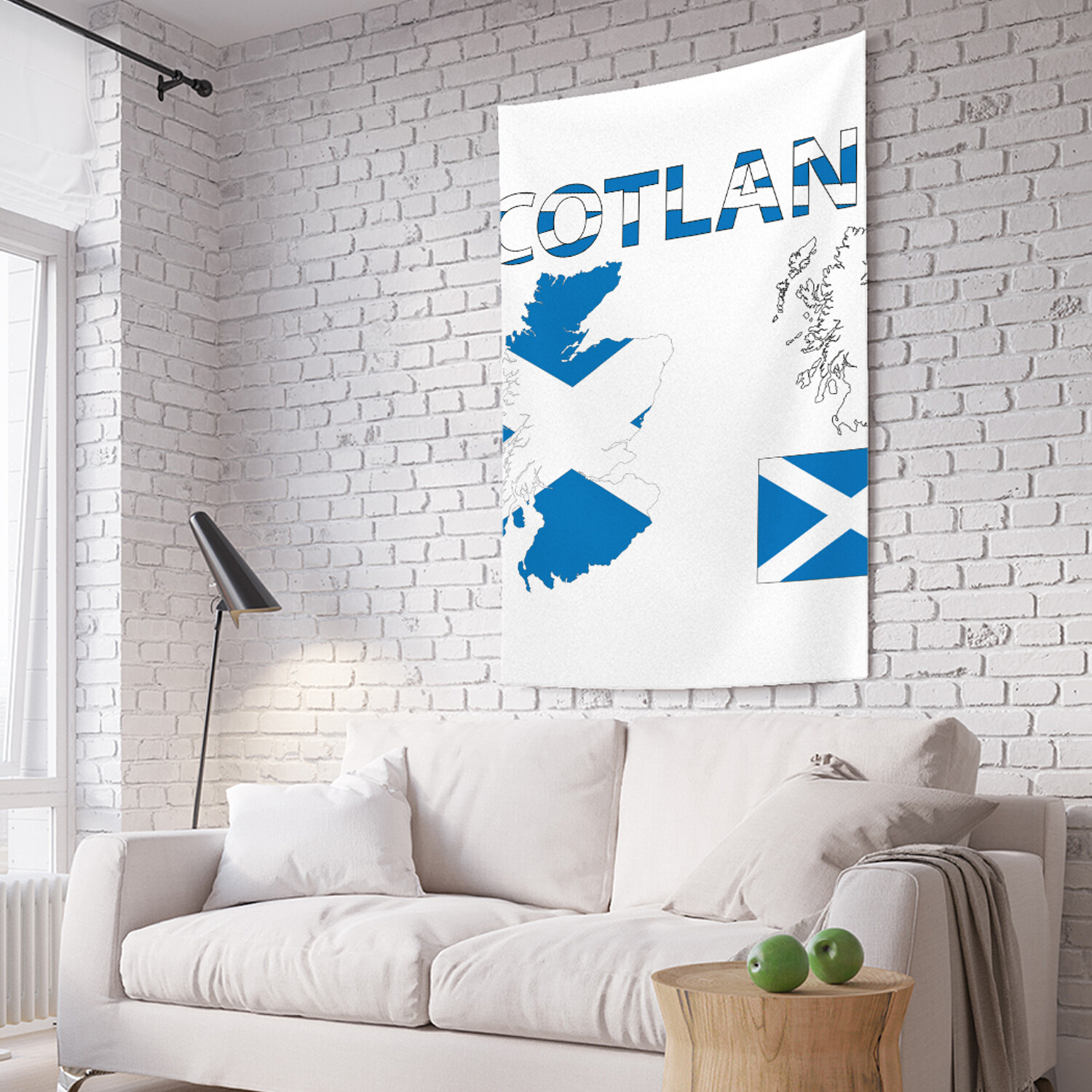 

Вертикальное фотопанно на стену JoyArty Цвета Шотландии 150x200 см, Цвета Шотландии