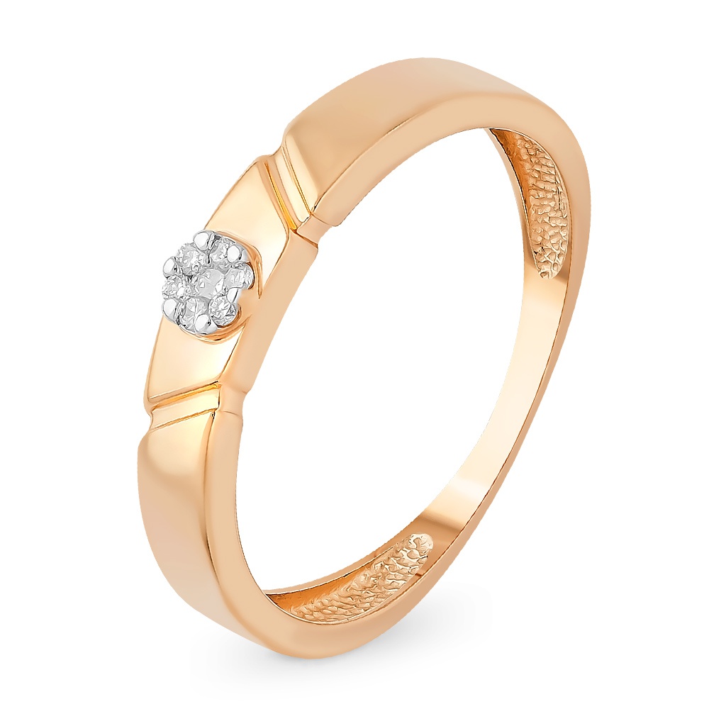 

Кольцо из золота р.  585Gold 101011000, бриллиант\бриллиант, 101011000