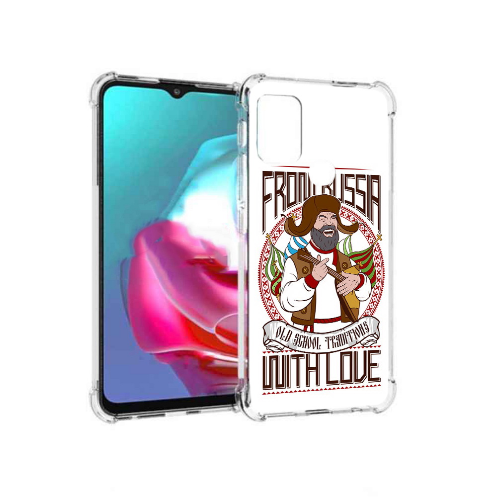

Чехол MyPads Tocco для Motorola Moto G русский мужчина (PT227061.346.590), Прозрачный, Tocco