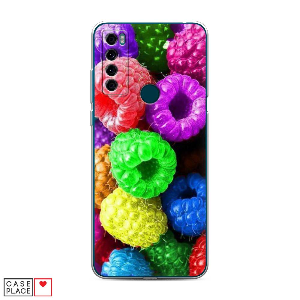 

Чехол Awog "Разноцветная малина" для TCL 20 SE, 290350-10