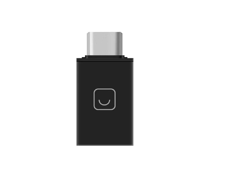Адаптер microUSB - USB Type-C Prime Line Black