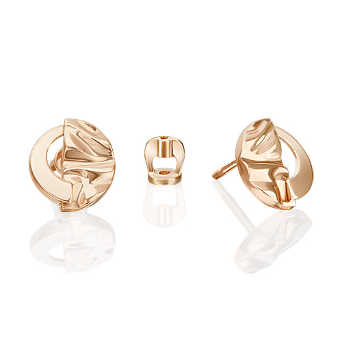 

Серьги пусеты из красного золота PLATINA jewelry 02-5093-00, 02-5093-00