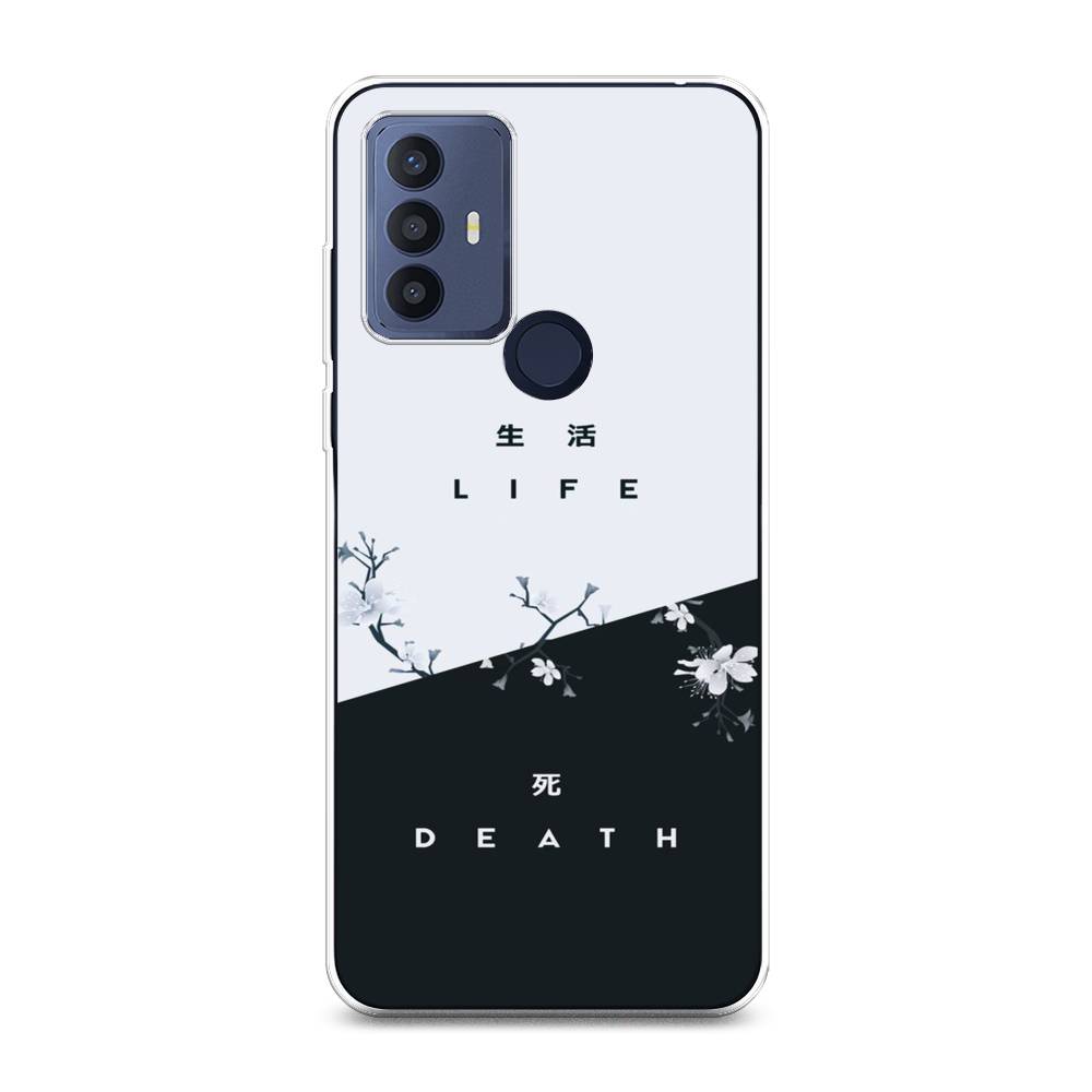 

Чехол Awog на TCL 30E/30 SE/305/306 "Life and death", Разноцветный, 290450-7