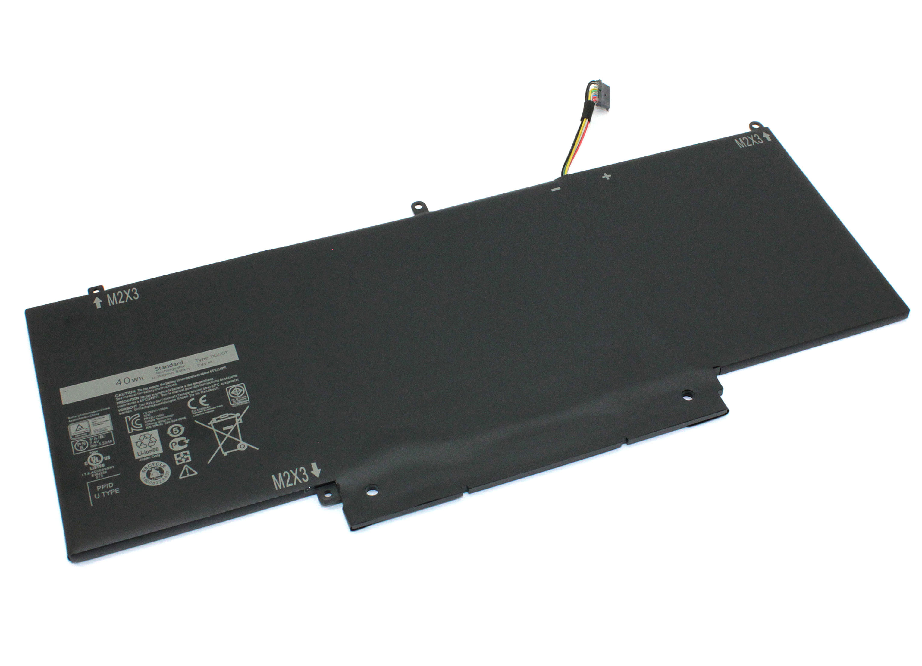 

Аккумулятор для ноутбука Dell XPS 11 (7.4V 5330mAh) ORG DGGGT