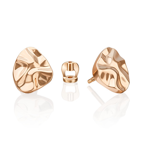 

Серьги пусеты из красного золота PLATINA jewelry 02-5092-00, 02-5092-00