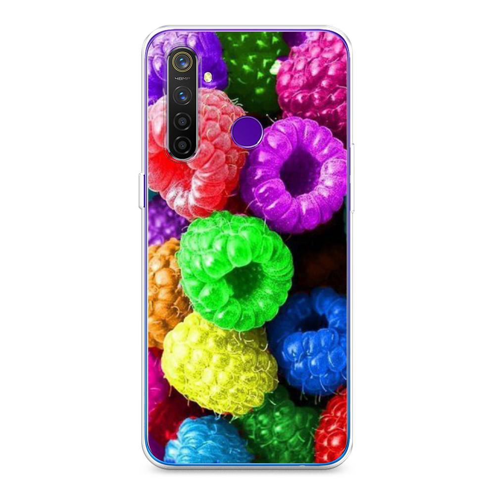 

Чехол Awog "Разноцветная малина" для Realme 5 Pro, Разноцветный, 251650-10