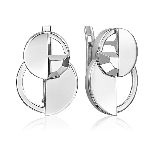 

Серьги из белого золота PLATINA jewelry 02-5053-00, 02-5053-00