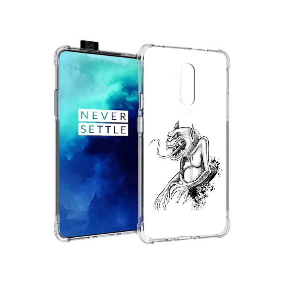 

Чехол MyPads Tocco для OnePlus 7T Pro чорт (PT139735.142.692), Прозрачный, Tocco