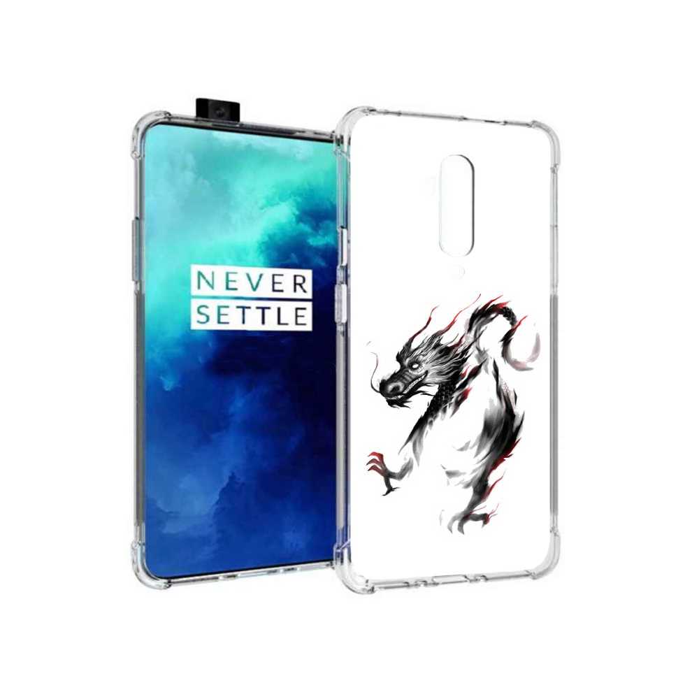

Чехол MyPads Tocco для OnePlus 7T Pro черный дракон (PT139735.142.690), Прозрачный, Tocco