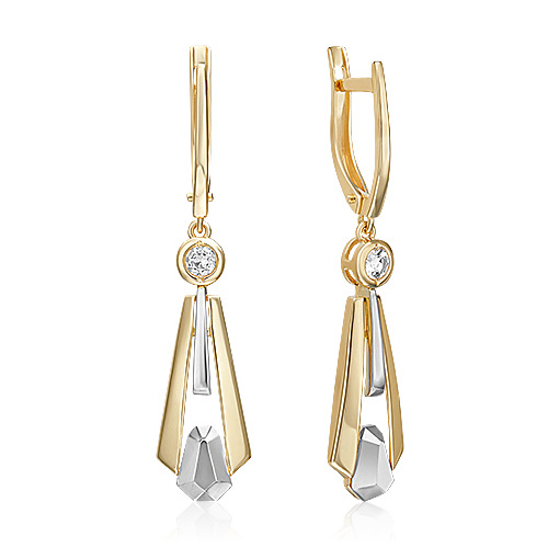

Серьги из золота с топазом PLATINA jewelry 02-5036-00-201-1121, 02-5036-00-201-1121