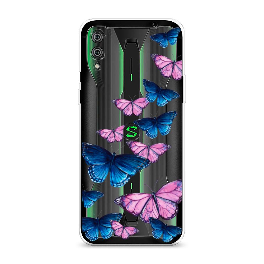 

Чехол Awog на Xiaomi Black Shark 2/2 Pro "Полет бабочек", Разноцветный, 36450-2