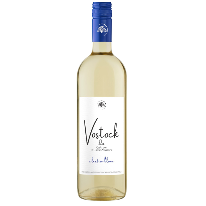 

Вино белое сухое Vostock du Chateau le Grand Vostock Selection Blanc 12,5% 750 мл