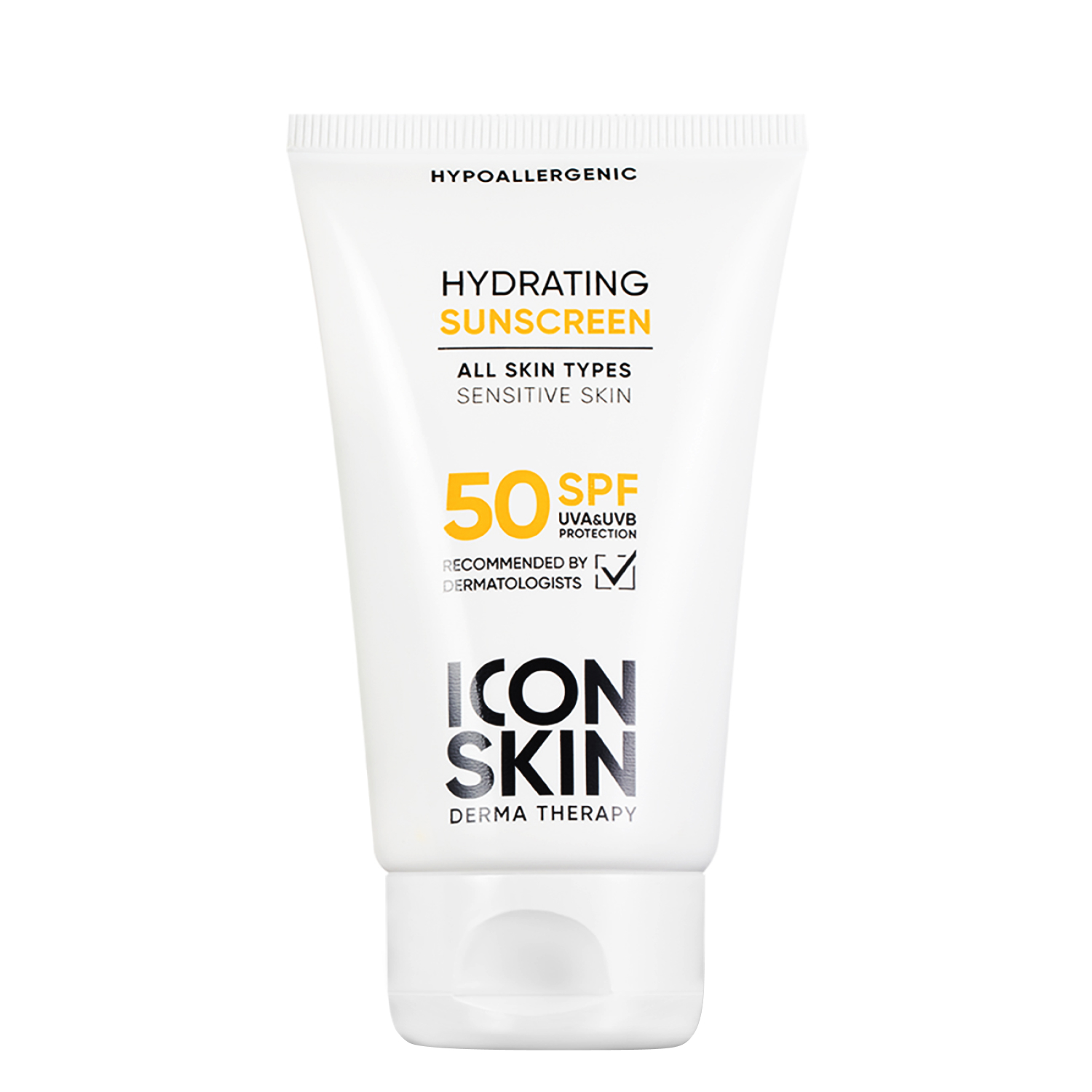 Солнцезащитный крем увлажняющий ICON SKIN  SPF 50