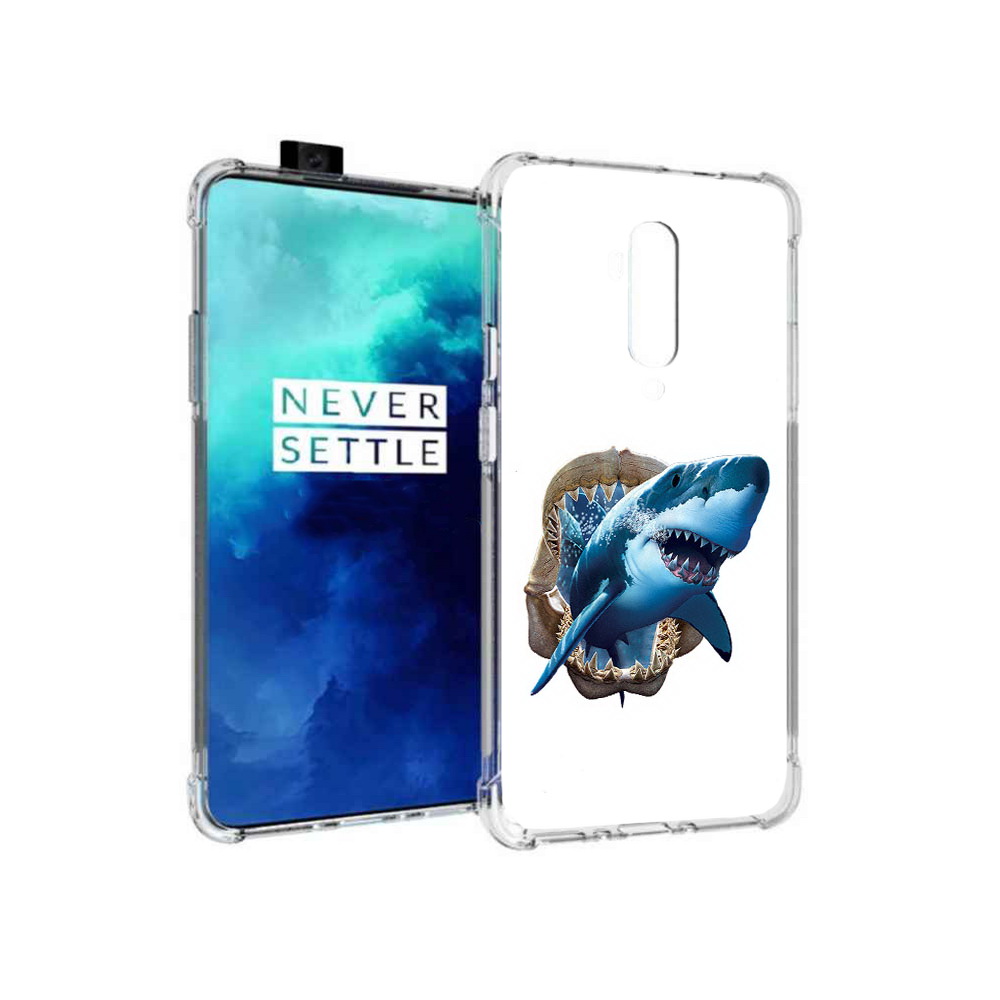

Чехол MyPads Tocco для OnePlus 7T Pro челюсти (PT139735.142.675), Прозрачный, Tocco
