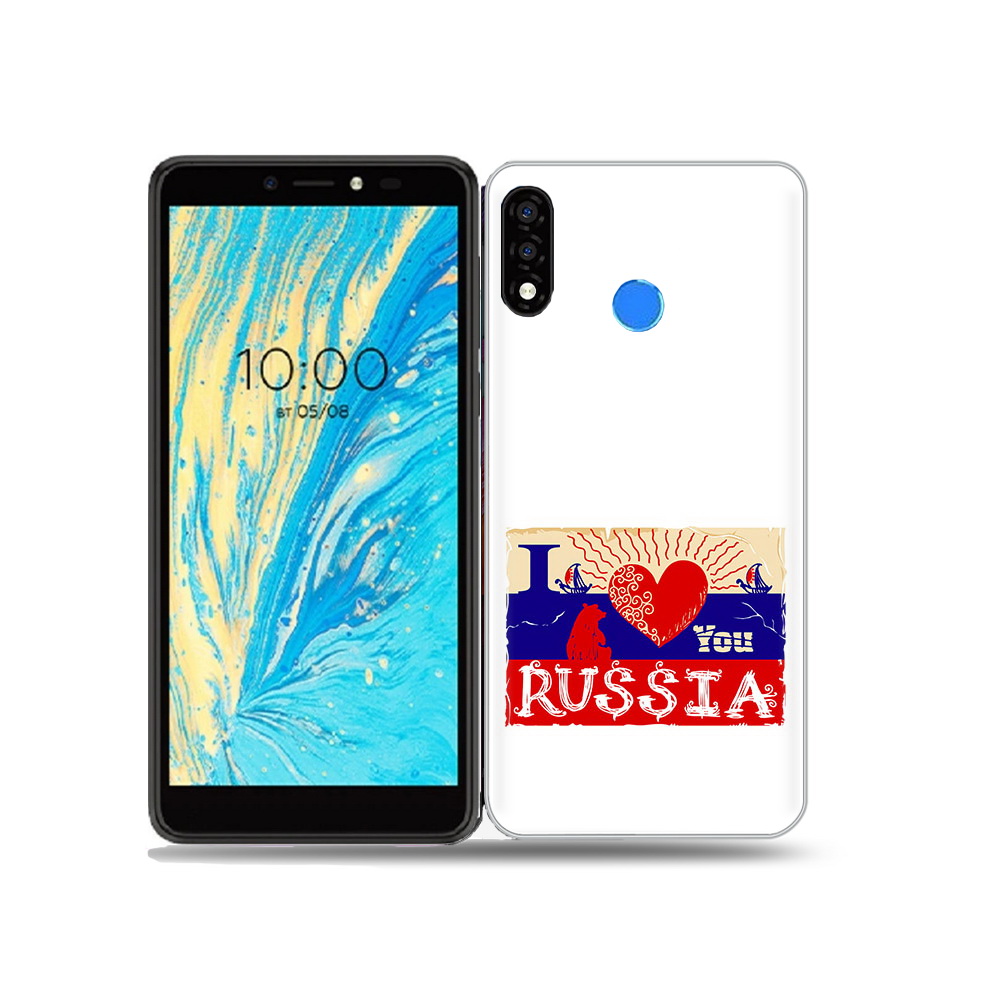 

Чехол MyPads Tocco для BQ 5740G Spring Люблю Россию, Прозрачный, Tocco