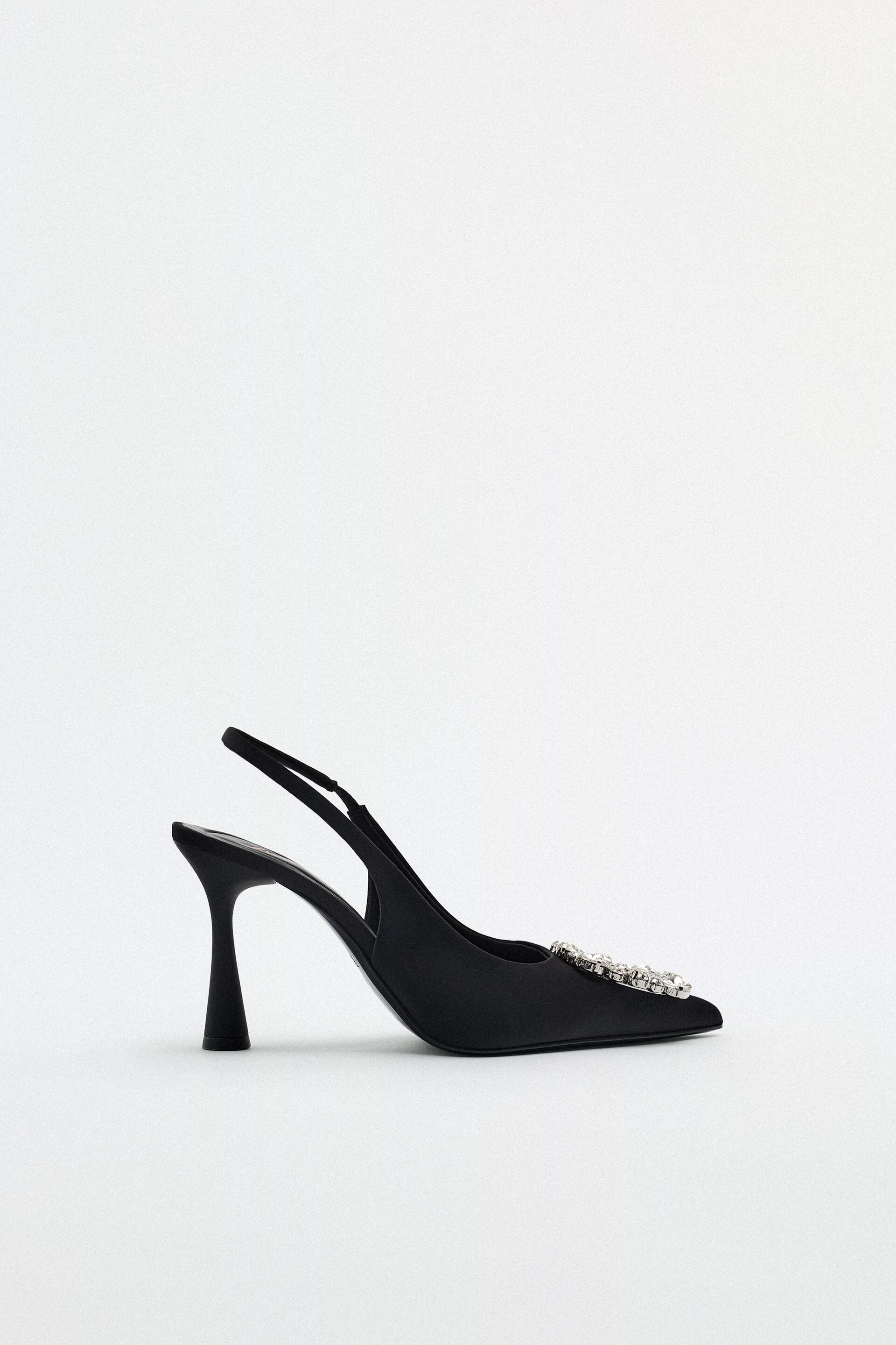 

Туфли женские ZARA 12238910 черные 39 RU (доставка из-за рубежа), 12238910