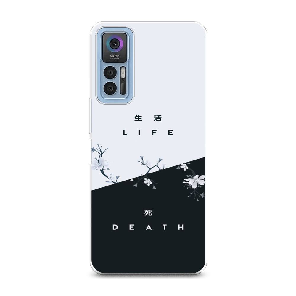 

Чехол Awog на TCL 30/30 Plus "Life and death", Разноцветный, 290650-7