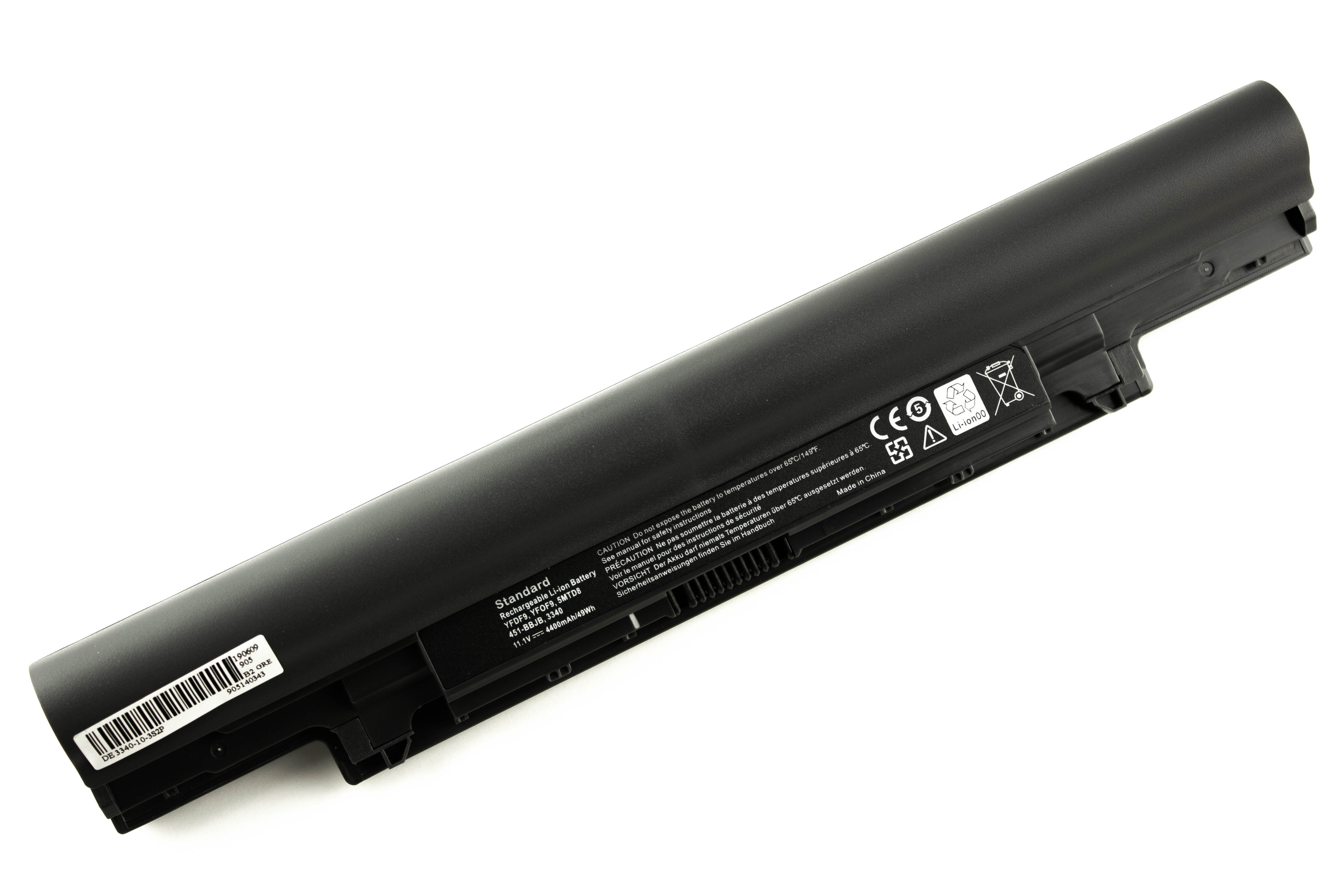 

Аккумулятор для ноутбука Dell Latitude 3340 (11.1V 4400mAh) 451-BBIY 7WV3V H4PJP