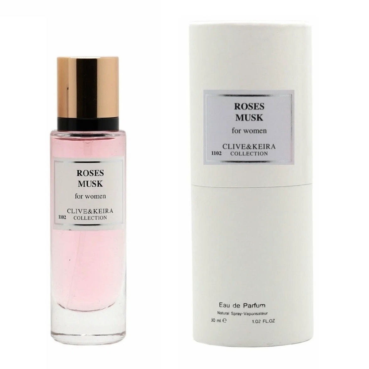 Туалетная вода Clive&Keira W 1102 ROSES MUSK 30 мл