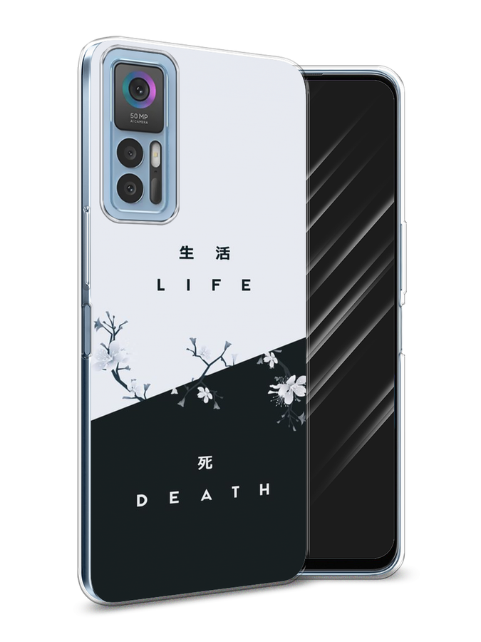 

Чехол Awog на TCL 30/30 Plus "Life and death", Разноцветный, 290950-7