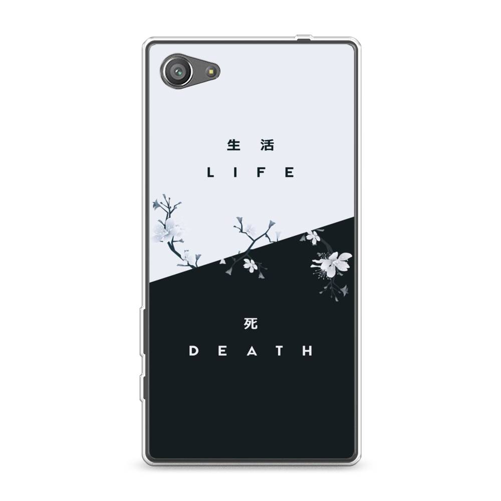 

Чехол Awog на Sony Xperia Z5 compact "Life and death", Разноцветный, 52250-7
