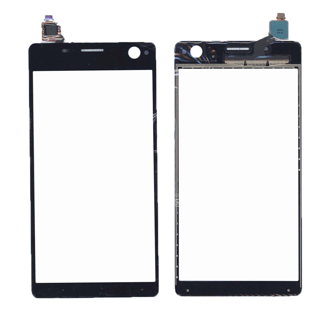 

Сенсорное стекло (тачскрин) для Sony Xperia C4 (E5333) черный
