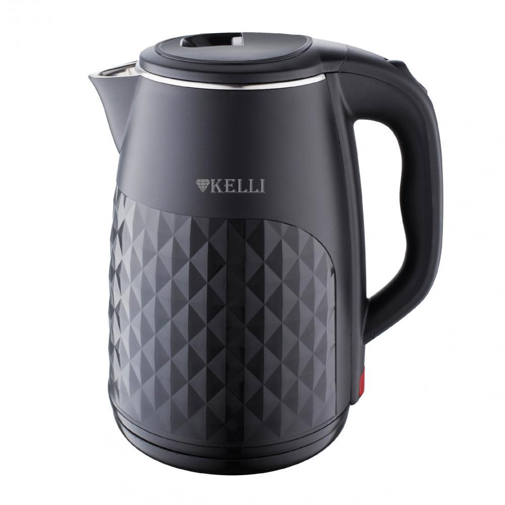 

Чайник электрический KELLI KL-1803 2.5 л черный, KL-1803