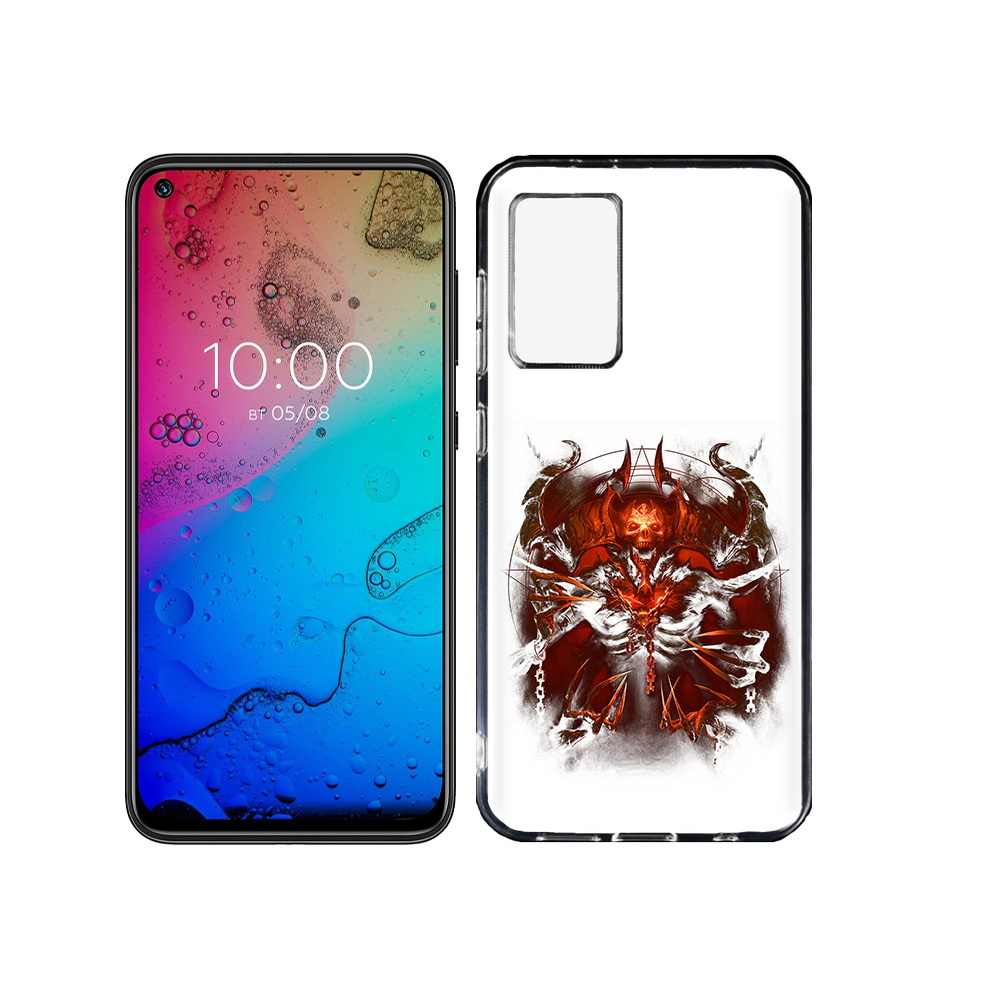 

Чехол MyPads Tocco для BQ Aurora яркий демон, Прозрачный, Tocco