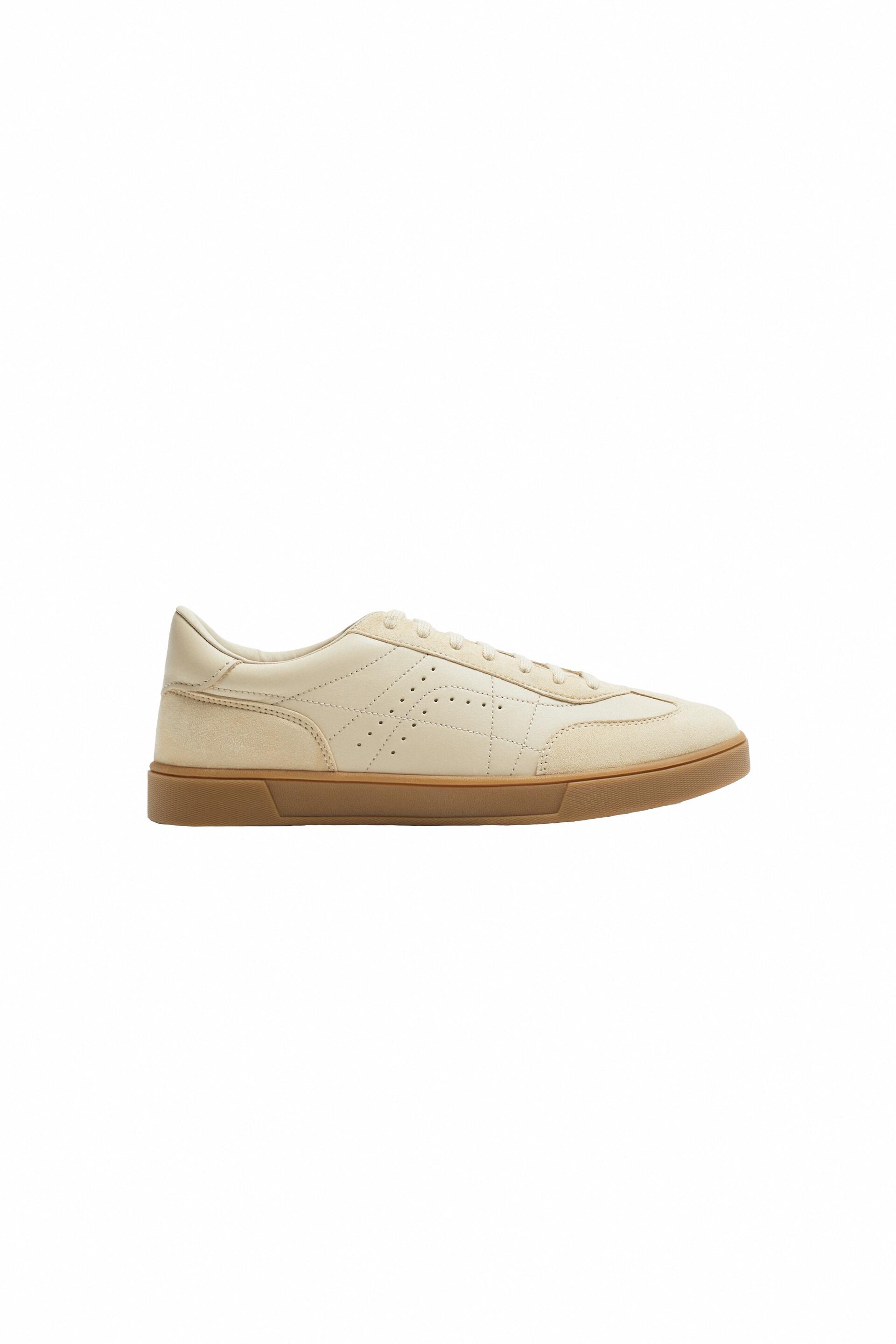 

Кеды мужские ZARA 12226020 белые 44 EU (доставка из-за рубежа), 12226020