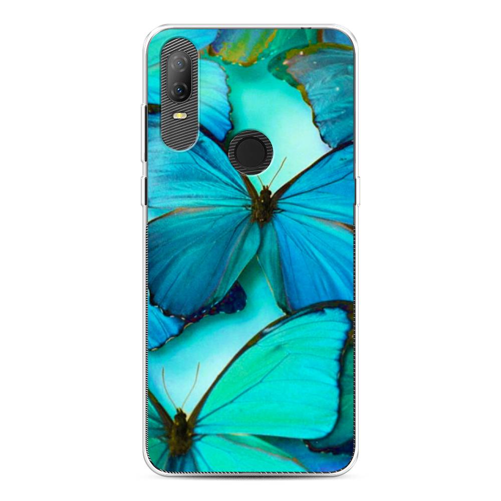 

Чехол Awog на Alcatel 1V (2020) 5007U / Алкатель 1V (2020) 5007U "Неоновые бабочки", 170950-4
