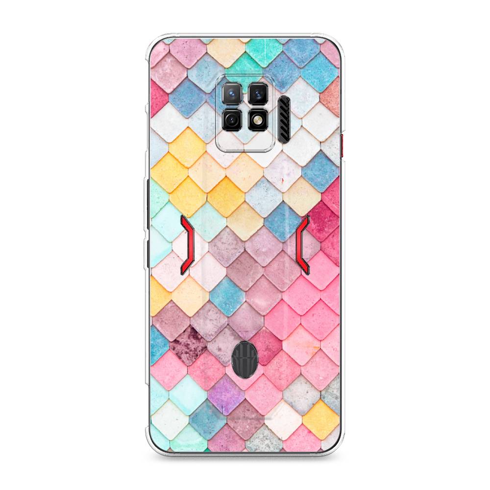 

Чехол Awog на ZTE Nubia Red Magic 7 Pro / ЗТЕ Нубиа Ред Мэджик 7 Pro "Нежные ромбики", Разноцветный, 136050-4