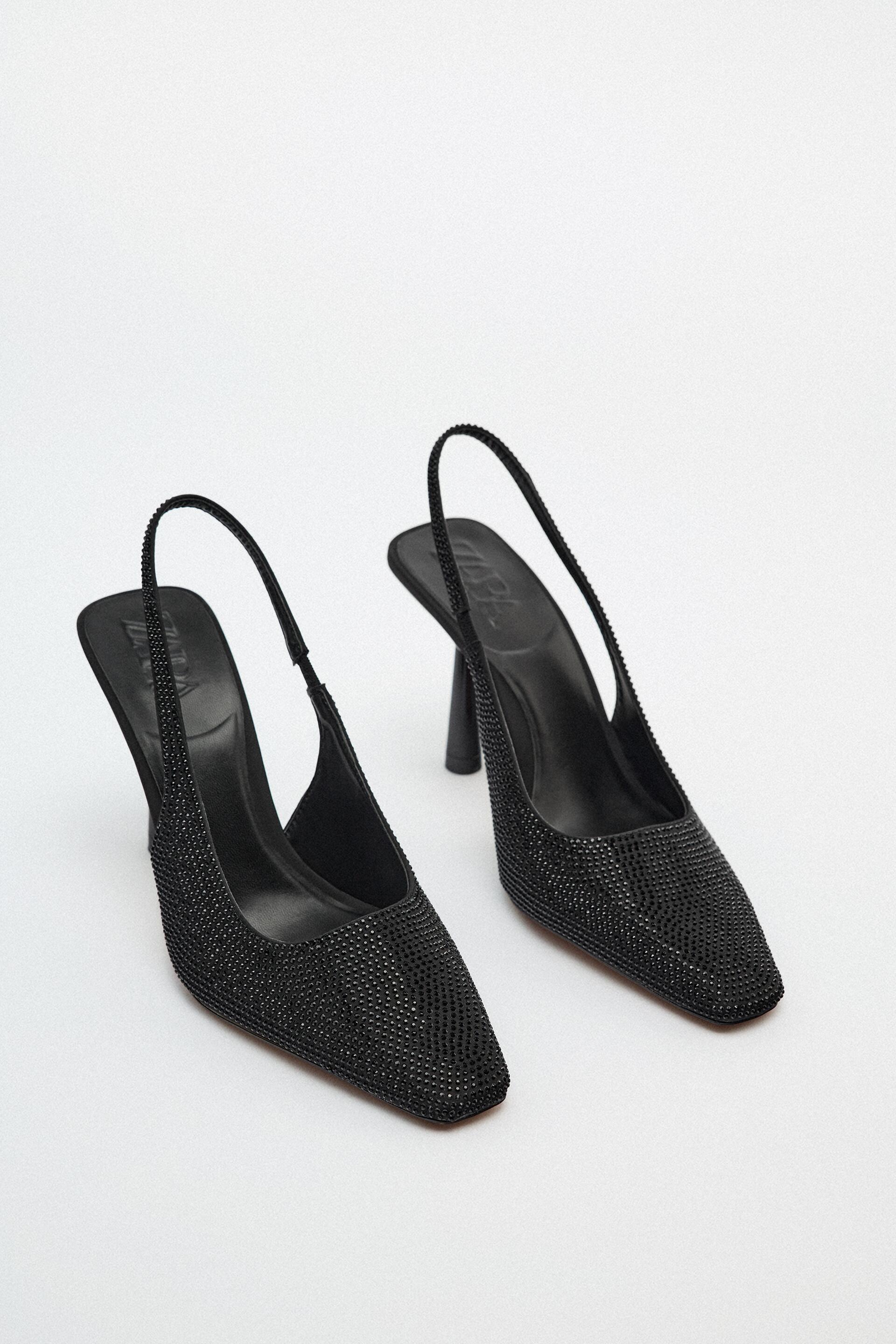 

Туфли женские ZARA 12211010 черные 41 RU (доставка из-за рубежа), 12211010