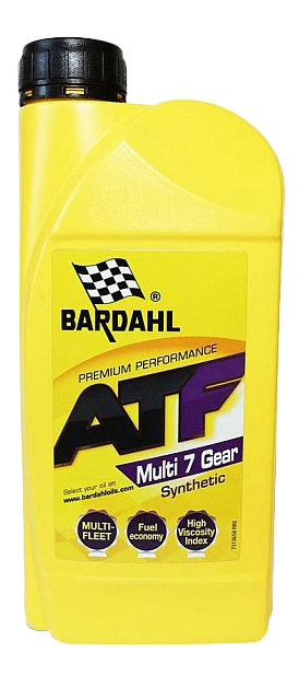 фото Atf multi 7 gear 1l (авт. транс. синт. масло) 36581 nsii0015246165 bardahl арт. 36581