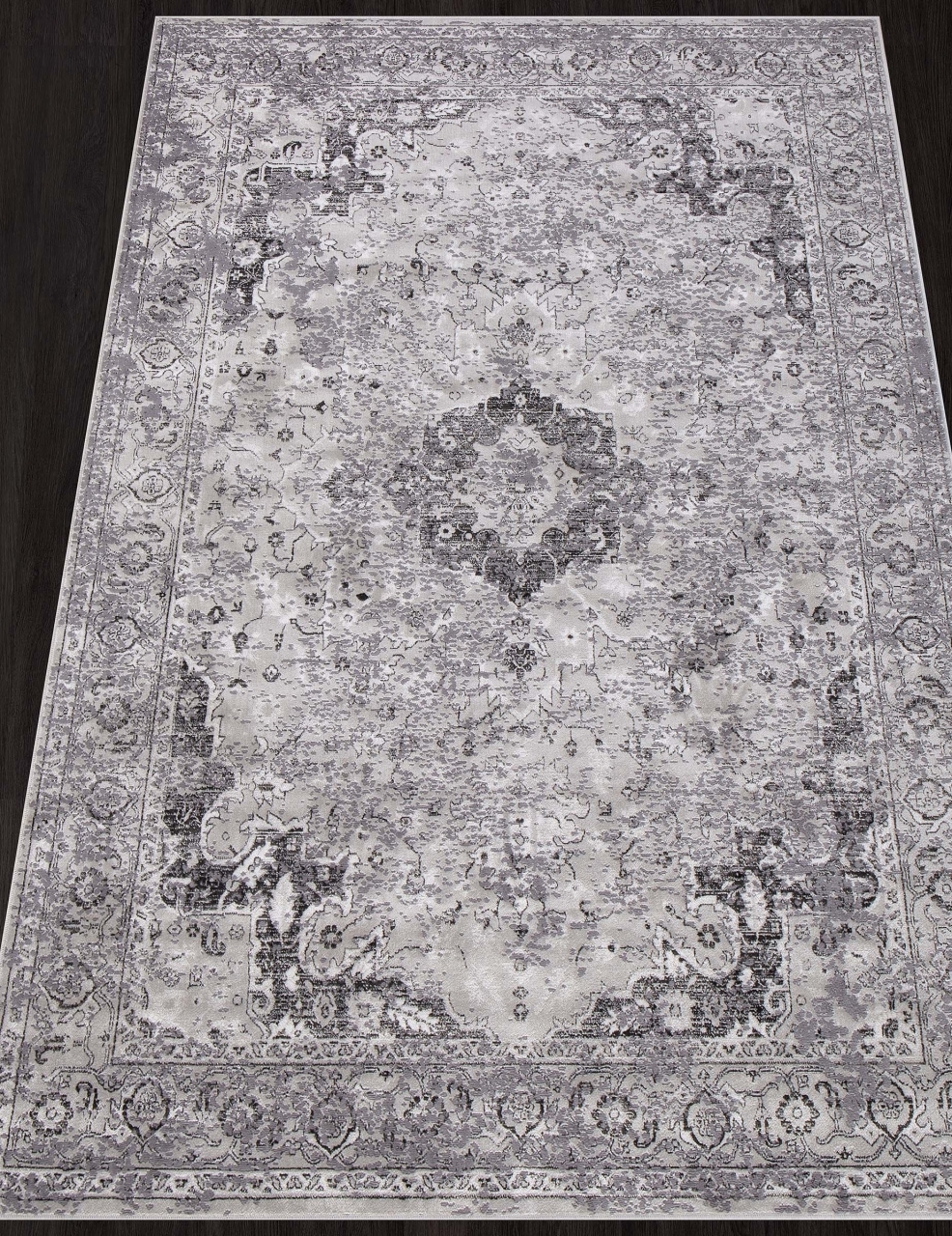 

Ковер бельгийский AkTs 160x230 см серый