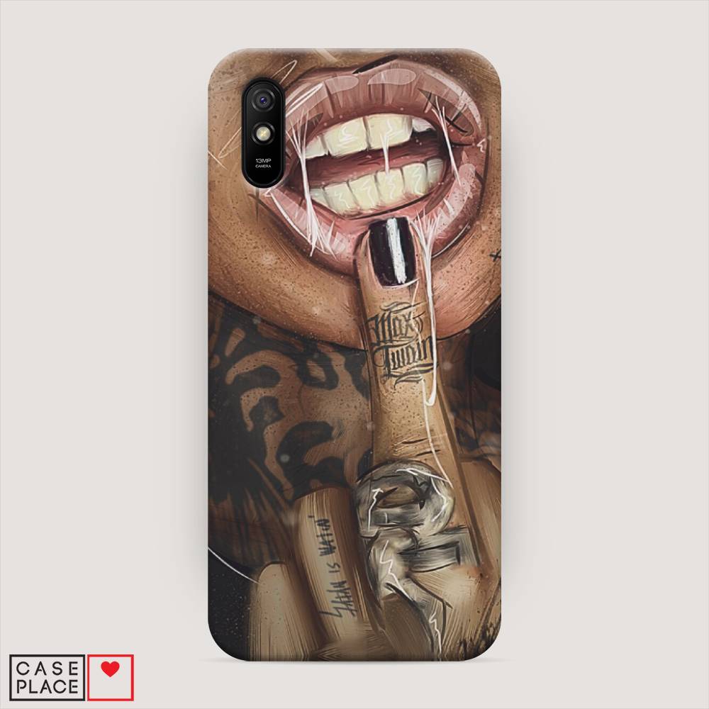 

Пластиковый чехол "Девушка с татуировками" на Xiaomi Redmi 9A, 38920-7