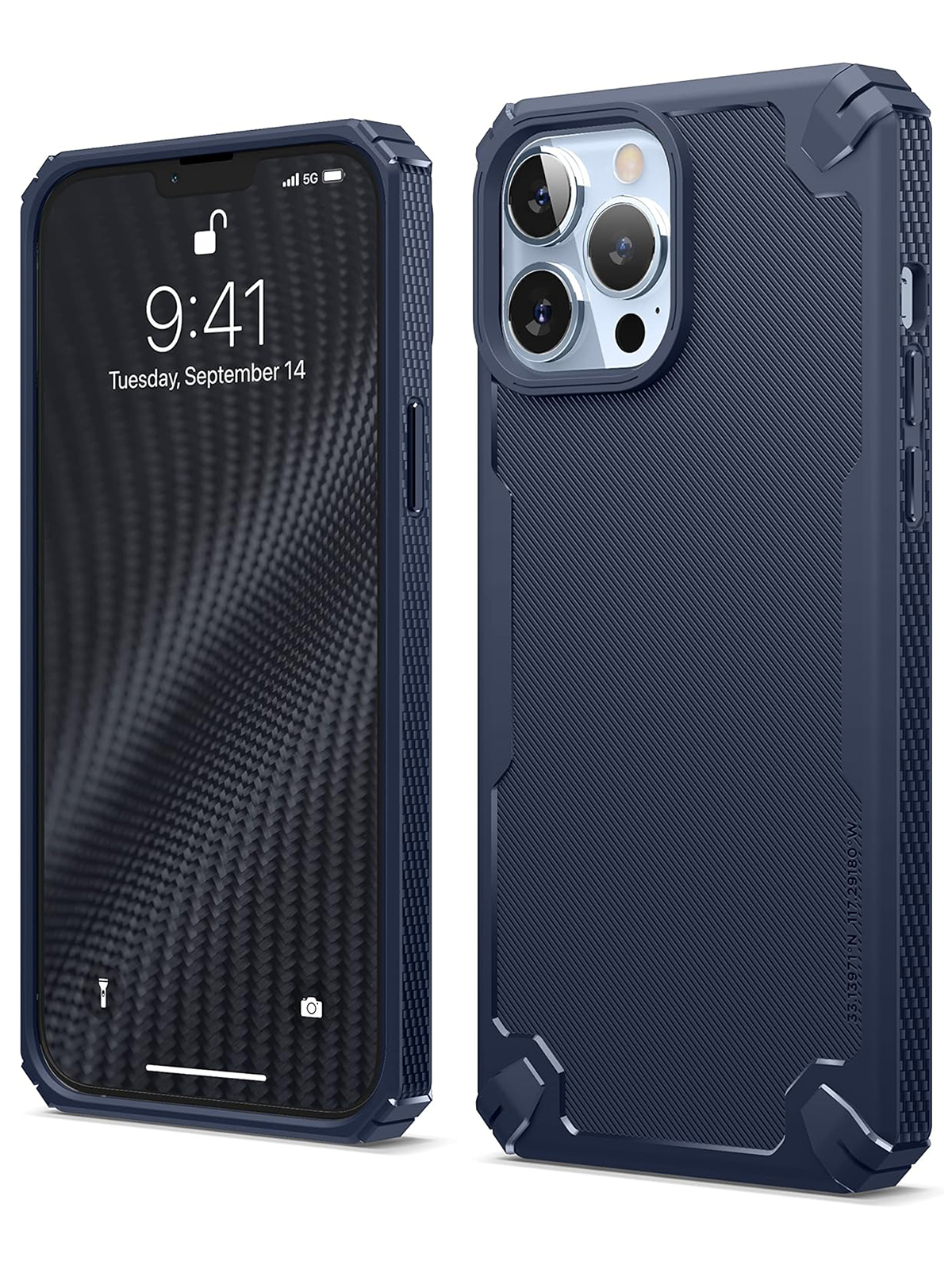 

Чехол Elago для iPhone 13 Pro Max Armor silicone Jean Indigo, Синий