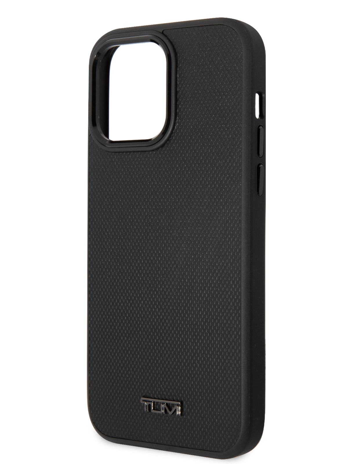 Чехол TUMI для iPhone 14 Pro Max из натуральной кожи Hard Black