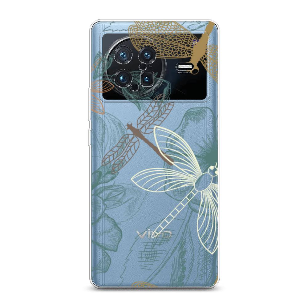 

Чехол Awog на Vivo X Note "Тени стрекоз", Разноцветный, 266950-8