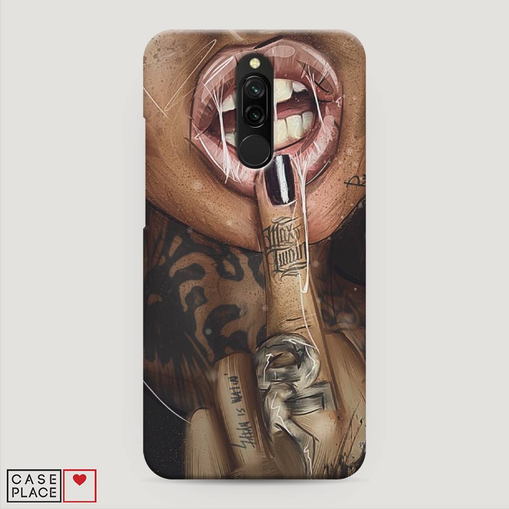 

Пластиковый чехол "Девушка с татуировками" на Xiaomi Redmi 8, 37120-7
