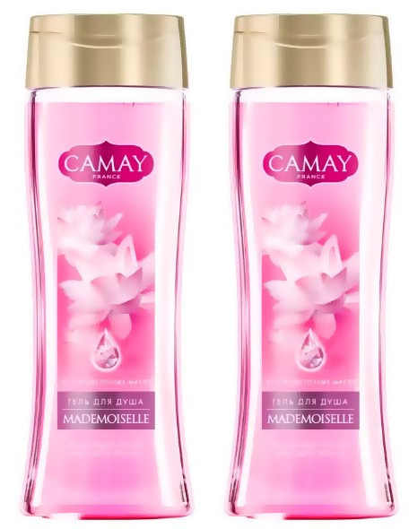

Гель для душа Camay Mademoiselle 250 мл 2 шт, 8714100704622