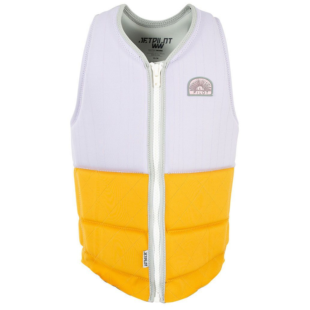 Жилет неопр.жен. Jetpilot Sina Fuchs X1 F/E Neo Vest Purple/Mustard ss22 (XL)