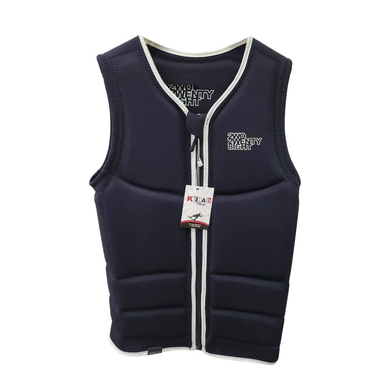 

Жилет для вейкборда 228 Classic Wake Vest ss22 (black/white, L), Classic ss22