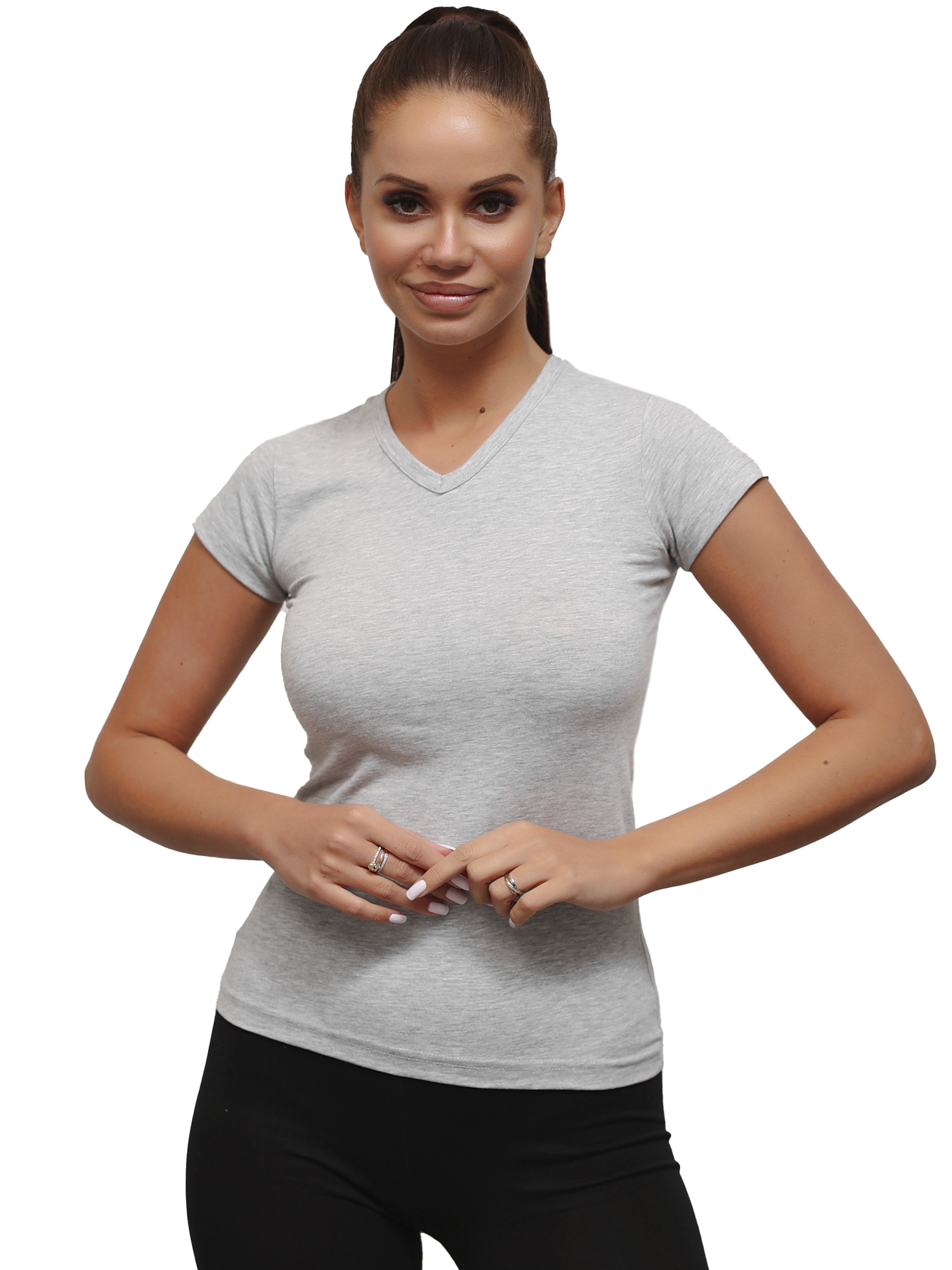 

Футболка женская Berrak 2132 серая XL, Серый, 2132