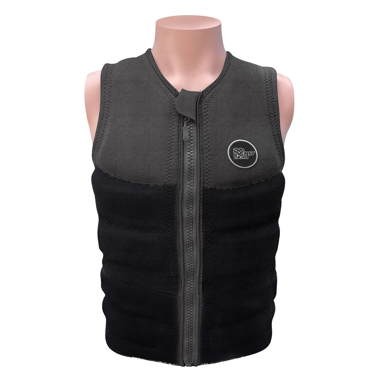 

Жилет для вейкборда 228 Hustle Vest ss24 (черный/серый, S), Hustle ss24