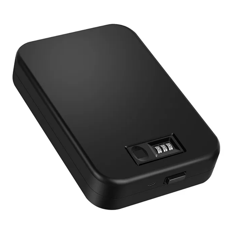 

Сейф пистолетный SAFEBURG SB GUNSAFE BIOMETRIC с биометрическим и кодовым замком, Черный, SB GUNSAFE BIOMETRIC