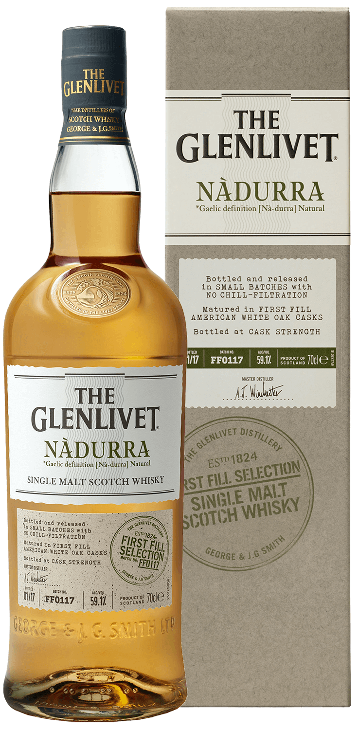 

Виски The Glenlivet Nadurra First Fill Selection single malt scotch whisky (gift box)