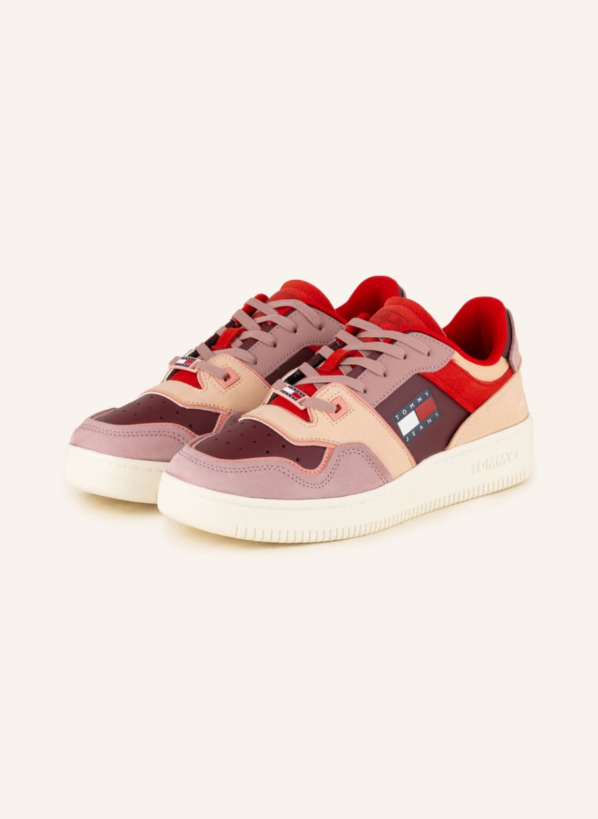 

Кроссовки женские Tommy Jeans 1001325625 красные 41 RU (доставка из-за рубежа), 1001325625