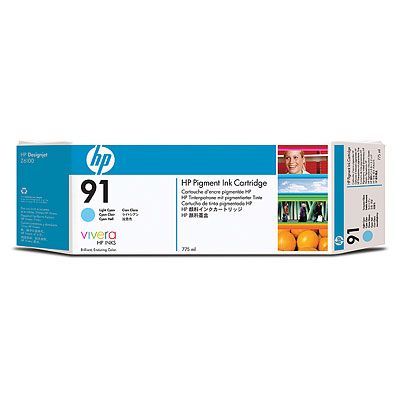 Картридж для струйного принтера HP 91 (C9470A) Light Cyan