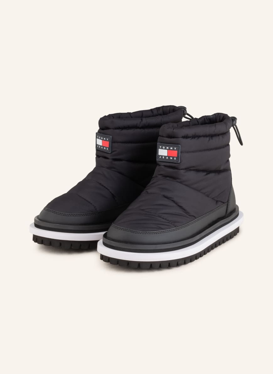

Дутики женские Tommy Jeans 1001325621 черные 36 RU (доставка из-за рубежа), 1001325621