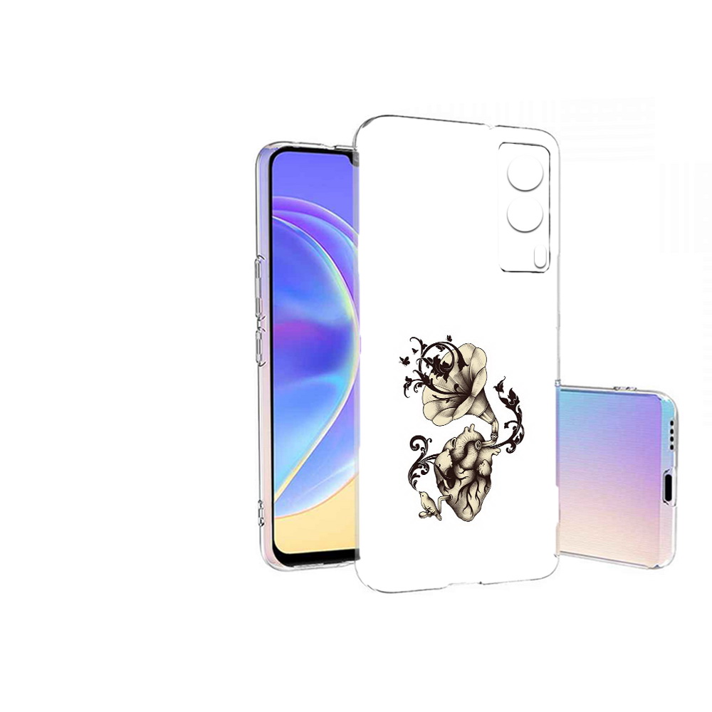 

Чехол MyPads Tocco для Vivo V21E Граммофон (PT161736.380.55), Прозрачный, Tocco